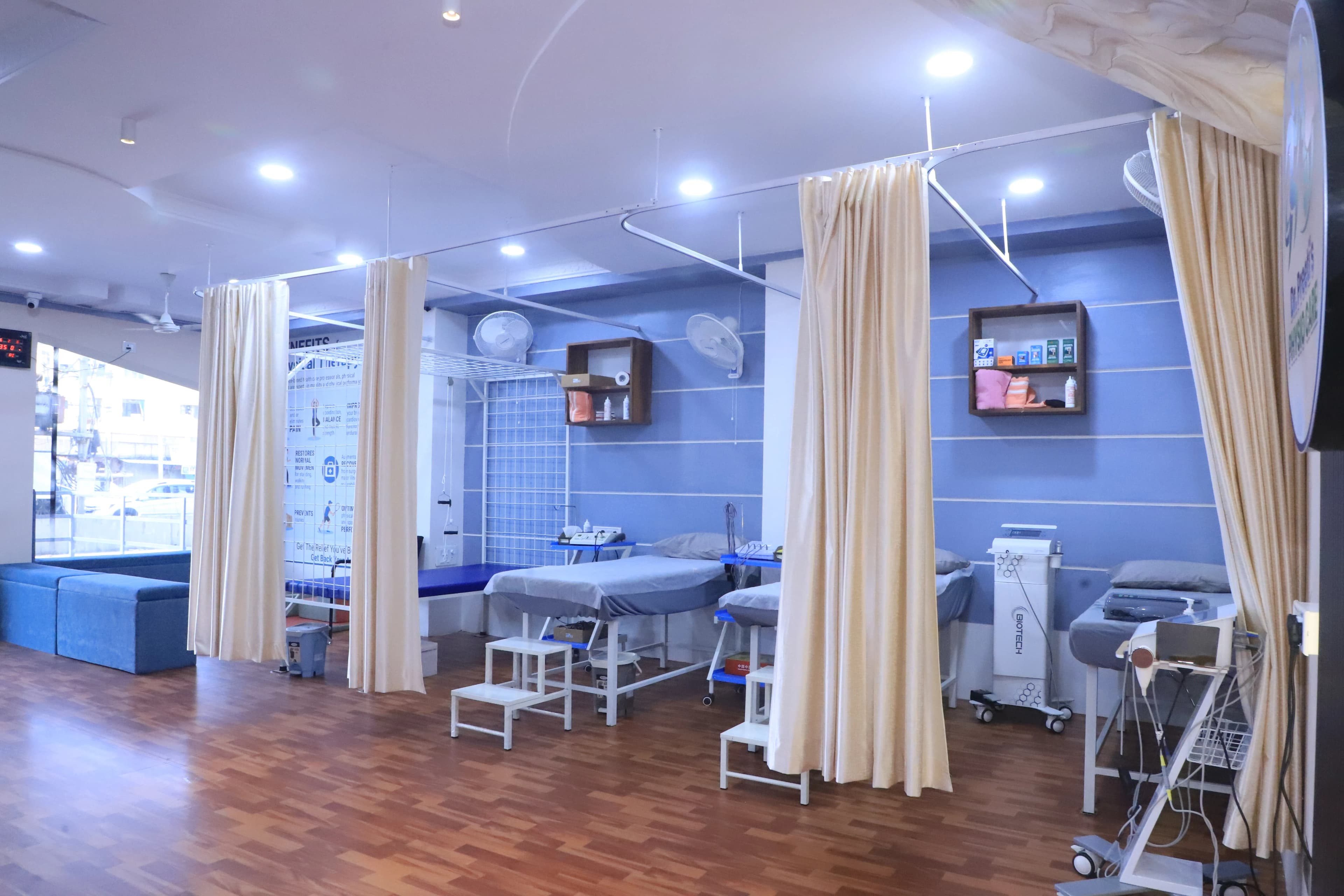 Right side treatment area at Dr. Preeti's Physio Care, Indore